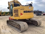 Back of used Excavator